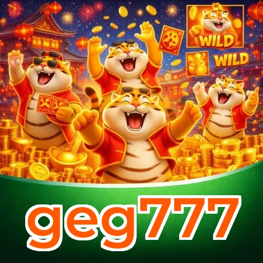 Interface do aplicativo geg777 mostrando jogos disponíveis no iOS e Android